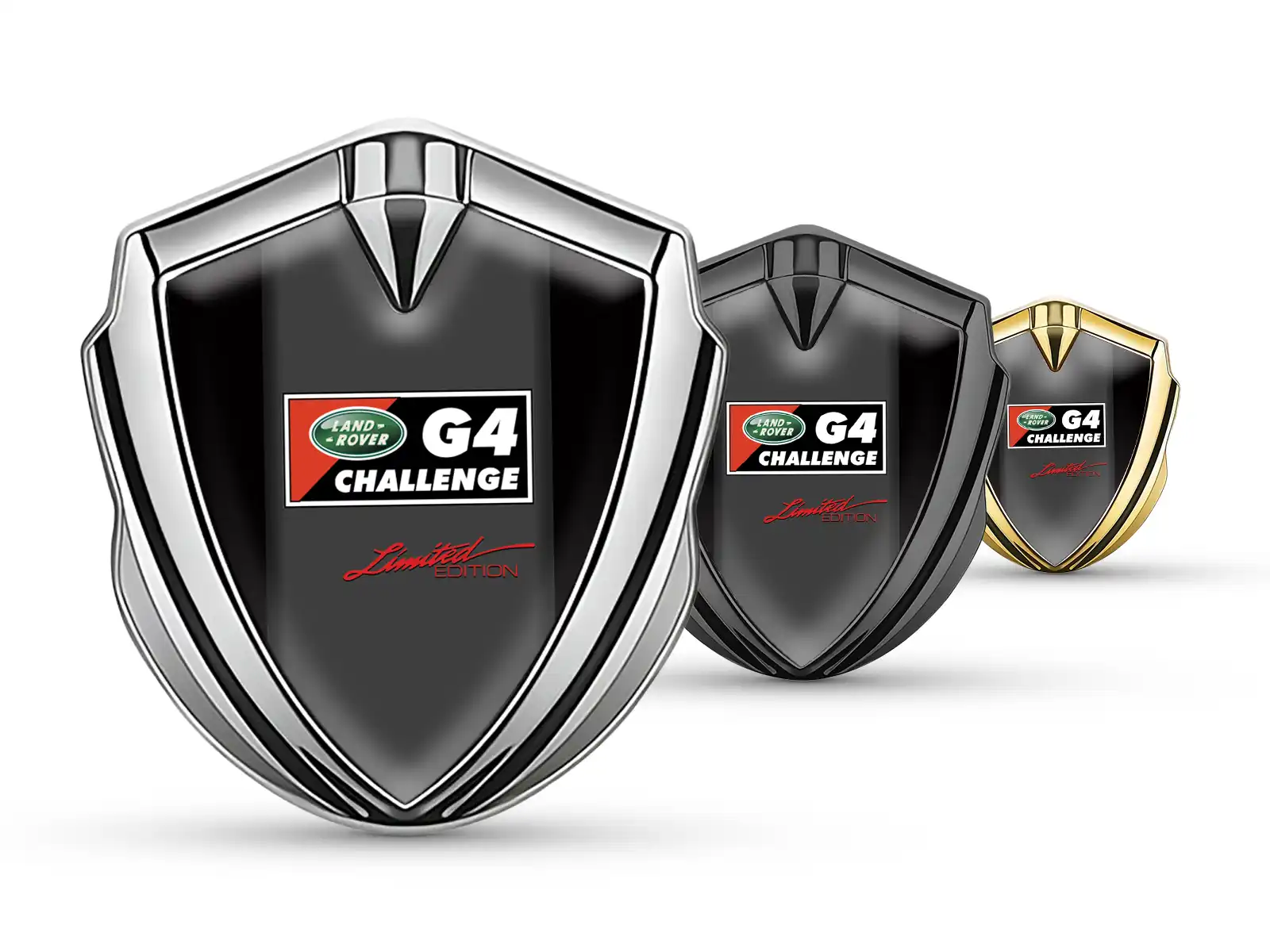 Land Rover 3d Emblema Badge Disegno Corse Lucido 3D